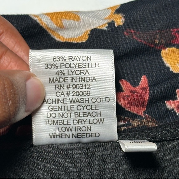 Parsley & Sage Small Artsy Lagenlook Soft Longline Tunic Longsleeve Cowl Neck - Picture 9 of 14